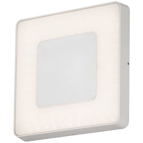 Konstsmide Carrara Applique d'extérieur moderne, carrée Dim à LED blanc chaud 25W, IP54 (1/3)