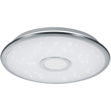 Plafonnier led 27w 3100lm 3000 5500k telecommande effet etoile - trio - osaka 3337891 3337891 (1/5)