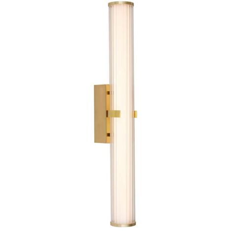Applique murale salon lumière couloir lampe LED haut bas or blanc lampe de salon (1/3)