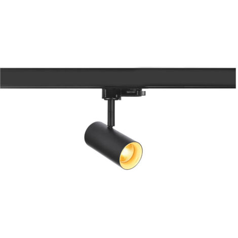 Systèmes rail 3 allumages 230V LED NOBLO® SPOT spot rail 3 allumages rond 2000-3000K 84W Dim to warm 36° noir - SLV 1007355