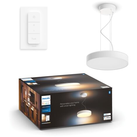 Lampe suspendue Hue Enrave - White Ambiance Ø 42,5 cm blanc - 915005998001 (1/5)