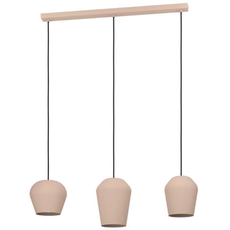 Lampe suspendue Cambaito E27 3x40w L: 89,5 cm B: 19,5 cm H: 110 cm Dimmable