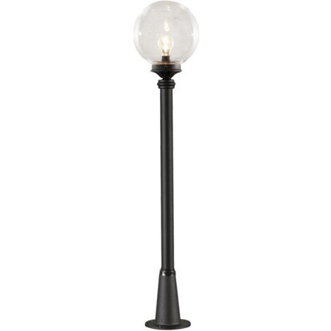 Konstsmide Orion Outdoor Classic Borne Courte Incl. Verre transparent noir, IP44 (1/3)
