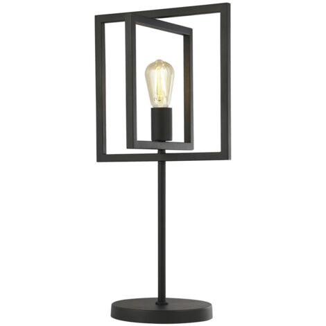 Plaza Lampe de table ajustable, noir mat (1/3)