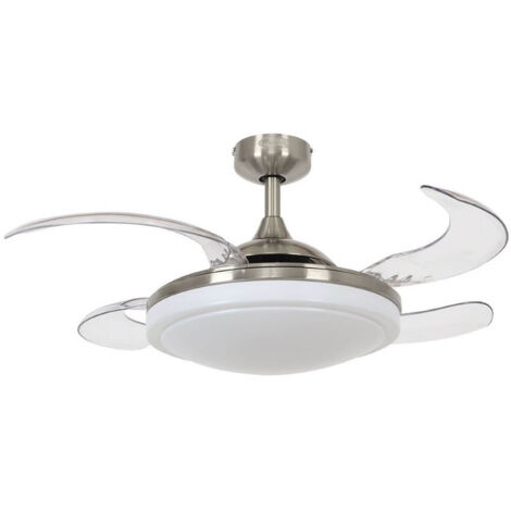 Ventilateur de plafond en acier inoxydable Fanway Evora Ø 91,5 cm - 212982 (1/3)
