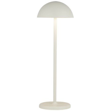 Portabello Lampe de table d'extérieur portable, blanc mat, IP54 (1/3)