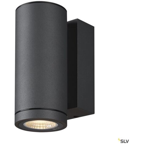 ENOLA applique extérieure rond S anthracite LED 6W 3000K/4000K IP65 (1003422)