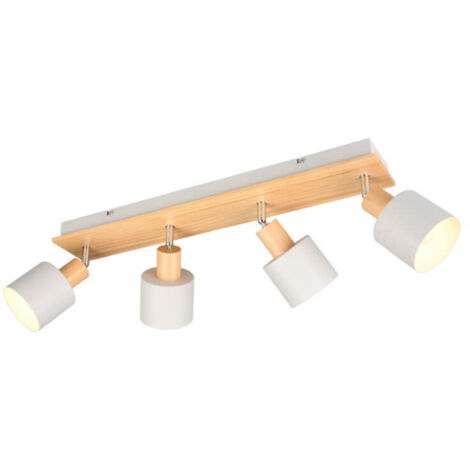SPOT, SHANTI, EXCL.4XE14, HAUTEUR: 15CM,LONGUEUR: 58CM,LARGEUR: 9,5CM,DIAM: 9CM, TRIO