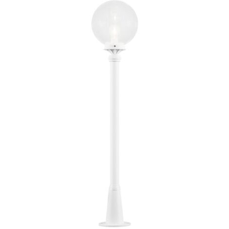 Konstsmide Orion Borne courte extérieure classique, verre blanc transparent, IP44 (1/3)