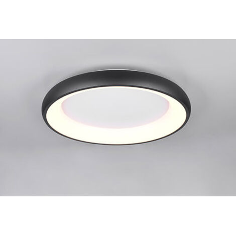 PLAFONNIER, CARDONA, INCL.1X40W LED/4800LM/2300+3000+4000K, HAUTEUR: 10,5CM, DIAM: 60CM, TRIO (1/3)