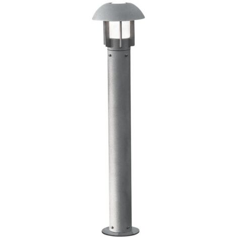 Konstsmide Heimdal Borne d'accès classique en aluminium gris pour extérieur, IP44 (1/3)