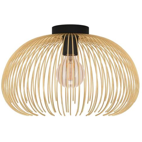 Plafond Venezuela E27 1x40w H: 25cm Ø38.5 cm Dimmable