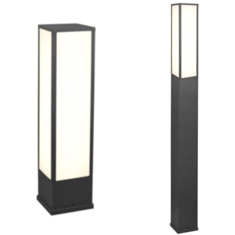 Luminaires de jardin, Potelet pour jardin Fuerte Anthracite en Metal, TRIO (1/10)