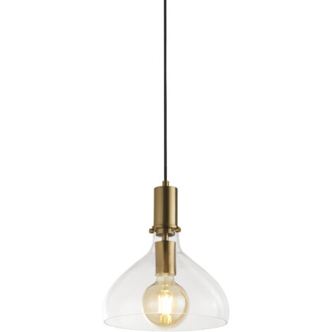 Lampe suspendue Margarita Ø 25cm doré - 31031-1PB (1/4)