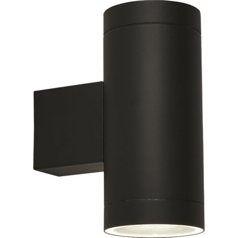 Searchlight 2Lt Light Outdoor Up Down Light avec capteur Dusk Till Dawn, noir (1/4)