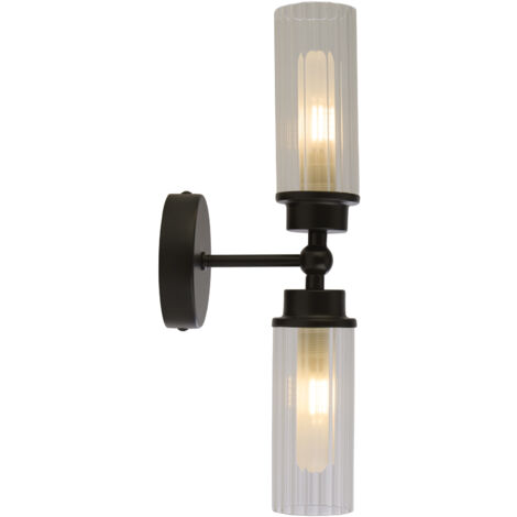 Applique murale 2 lumières Imperial noir - 29982BK (1/4)