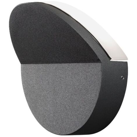 Konstsmide Matera Applique murale d'extérieur moderne LED haute puissance, 5W, IP54 (1/3)