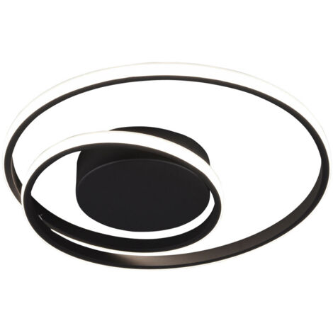 LED plafonnier gradateur salon éclairage lampe de couloir réalité noire R62911132 (1/4)