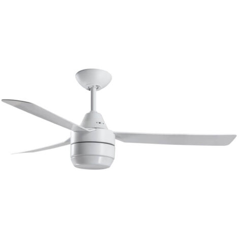 Ventilateur de plafond Calypso Blanc 122 cm avec éclairage (1/3)