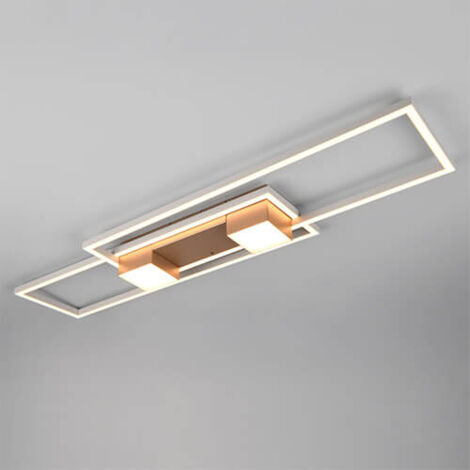 Plafonnier LED 100x28 Albany cuivre rouge - 647710465 (1/3)