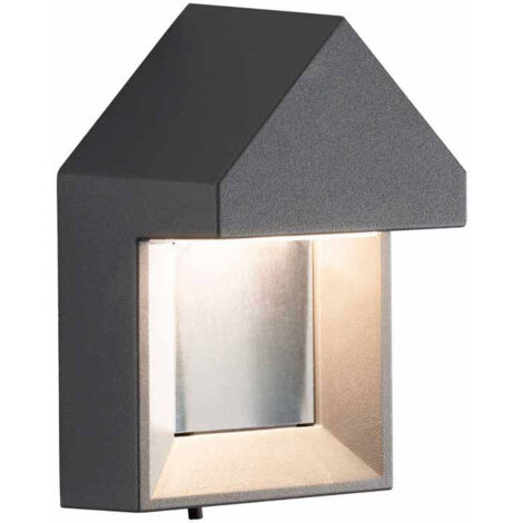 Konstsmide Cosenza Applique murale d'extérieur moderne, LED haute puissance anthracite 5W, IP54 (1/3)