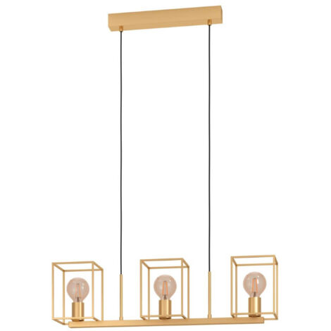 Lampe suspendue Cumiole E27 3x40w L: 78cm B: 15cm H: 110cm Dimmable (1/3)