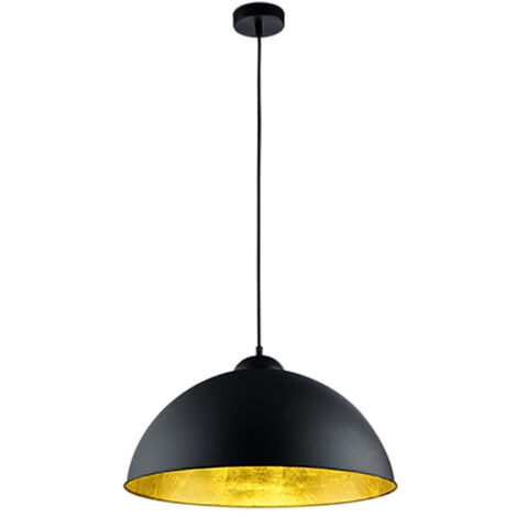 Romino II Suspension Moderne Or Noir Ø50 cm 1xE27 Trio Lighting (1/4)