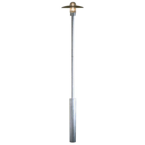 Konstsmide Modena Lampadaire de voie extérieure moderne en acier galvanisé, IP44 (1/3)