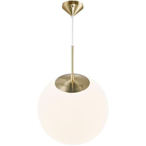Suspension GRANT 35 Verrerie Laiton, H.35 - IP20 - E27 /Nordlux Intérieur
