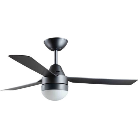 Ventilateur de plafond Megara Titane avec éclairage (1/3)