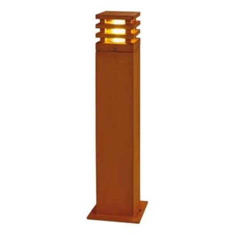 Borne extérieure RUSTY70 rouille E27 11W max IP55 - SLV 229021