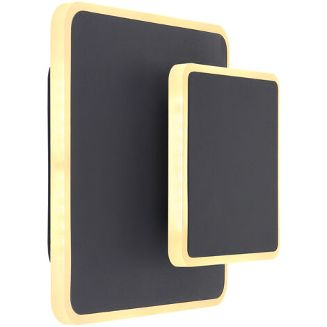 Globo - applique murale - Many - noir - métal - LED - 78406S (1/5)