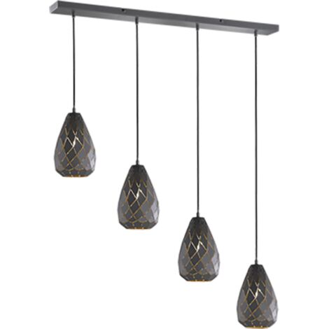 Suspension metal anthracite 4xe27 max 42w - trio - onyx 50274358 50274358 50274358 50274358 50274358 50274358 50274358 50274358 50274358 50274358 (1/3)