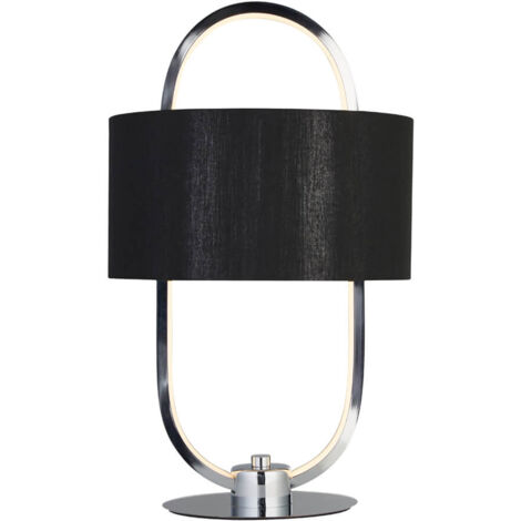 Lampe Madrid 10W LED Chrome Noir (1/3)