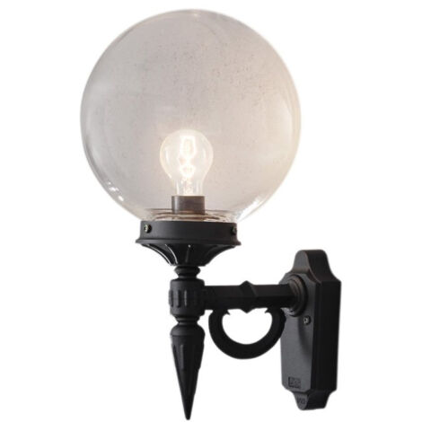 Konstsmide Orion Applique murale classique d'extérieur. Noir, IP23 (1/3)