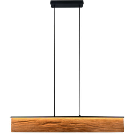 Suspension, Suspension bois KALEA led intégrée Marron en Wood, TRIO (1/5)