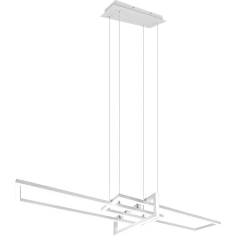 Lampe à suspension LED Salinas 110 cm blanc - 320310331 (1/5)