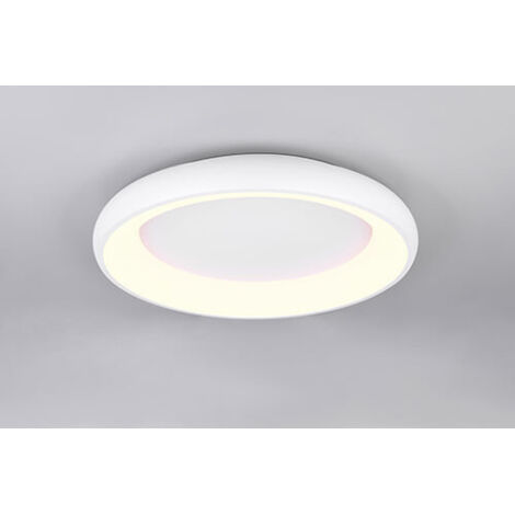 PLAFONNIER, CARDONA, INCL.1X40W LED/4800LM/2300+3000+4000K, HAUTEUR: 10,5CM, DIAM: 60CM, TRIO (1/3)