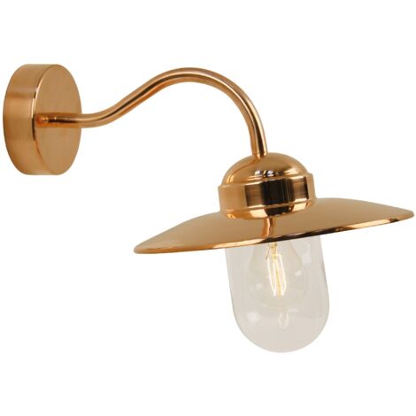 Applique murale LUXEMBOURG Cuivre Cuivre, H.27 - IP54 - E27 /Nordlux Extérieur (1/4)