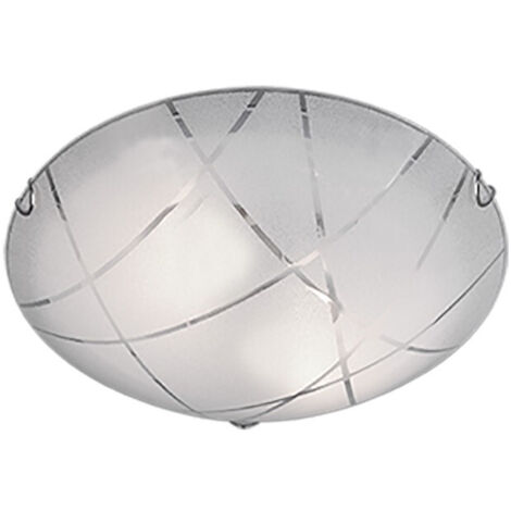Lampe de plafond Sandrina 40 cm blanc - 601200200 (1/4)