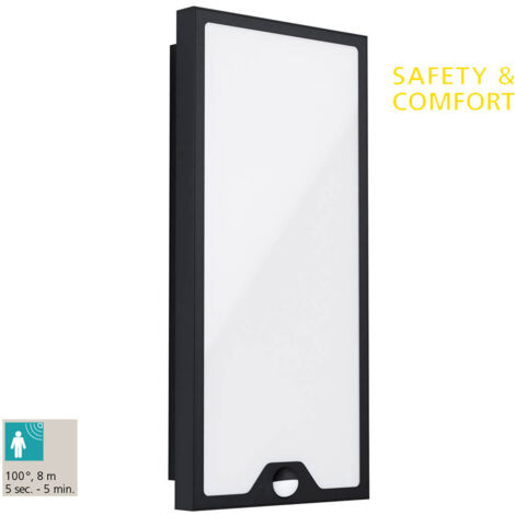 blanc éclairage de plafond CASAZZA L 20 6,5 H: 42cm avec capteur IP44 3000K