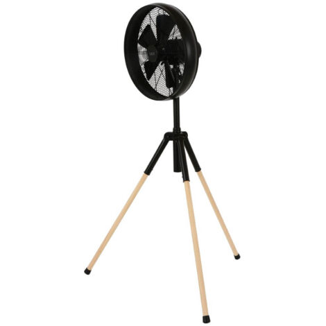 Ventilateur sur pied Breeze Ø41cm noir - 213118EU