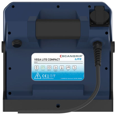 Projecteur de chantier Vega Lite Compact 4000 Lumen SCANGRIP LITE