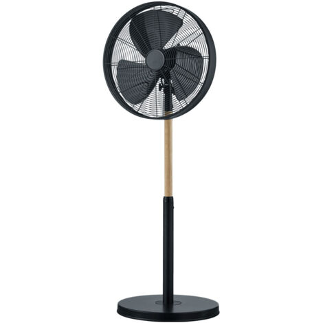 Ventilateur sur pied refroidisseur de cuisine anti moustique ventilateur 3 vitesses bois réglable en hauteur Reality R034-32 (1/5)
