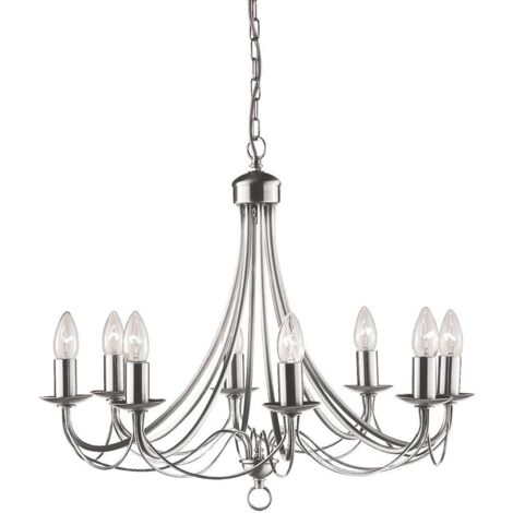 Lustre Maypole 8 lumières - 6348-8SS (1/3)