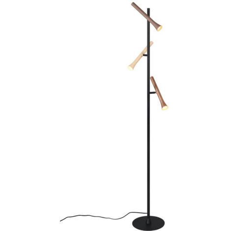 LAMPADAIRE, FIATO, INCL.3X3W LED/350LM/2300+3000+4000K, HAUTEUR: 150CM, DIAM: 23CM, TRIO (1/3)