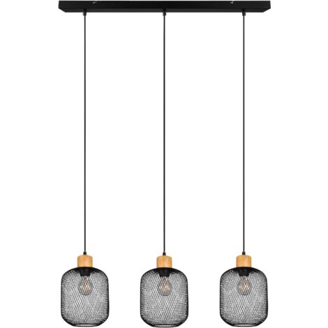 Suspension, Triple suspension design Calimero Noir en Metal, TRIO (1/10)
