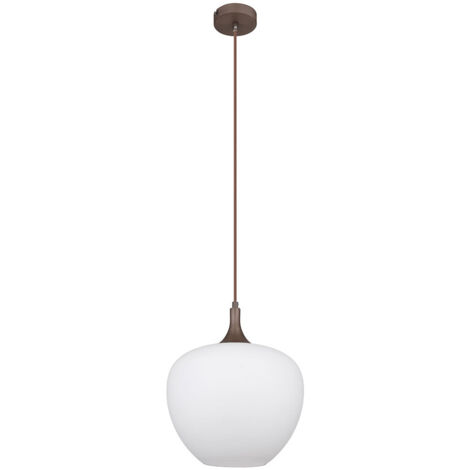 Lampe suspendue plafonnier lampe de salle à manger métal verre textile noir (1/5)