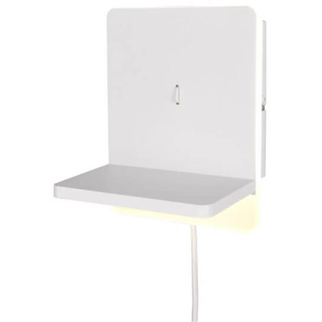 Applique LED pour chambre à coucher Fairfield blanc - 248670131 (1/3)