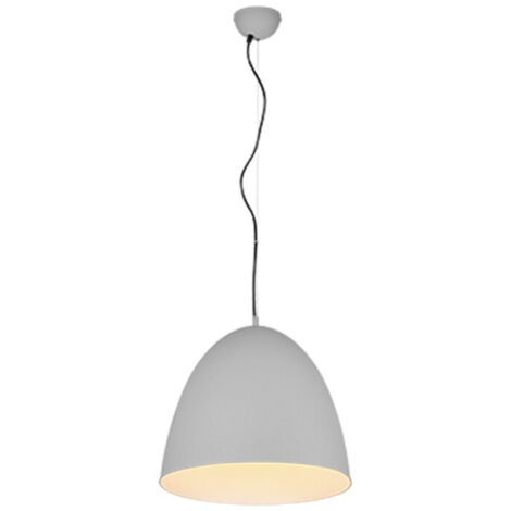 Lampe à suspension gris béton Tilda Ø40cm - R30661911 (1/5)